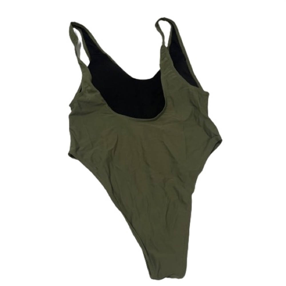Women’s Yira Green One Piece U Neck Timmy Control Swimsuit Size Medium! - Picture 5 of 6